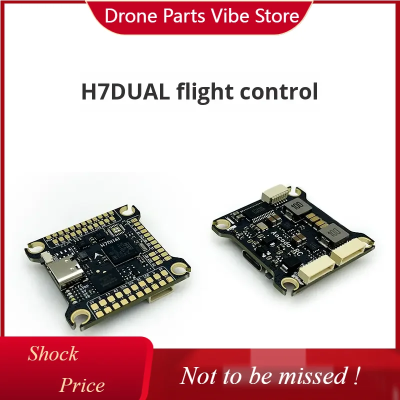 

DP Aocoda-RC H743 Flight Controller H7DUAL FC BMI270X2 For FPV Aircraft Racing Drone
