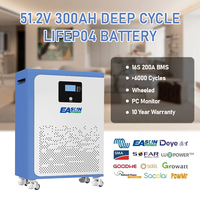 300AH 200AH 100AH LiFePO4 Battery15KWH Lithium Battery 6000+ Cycles BMS Bluetooth Support in Series/Paral EU STOCK