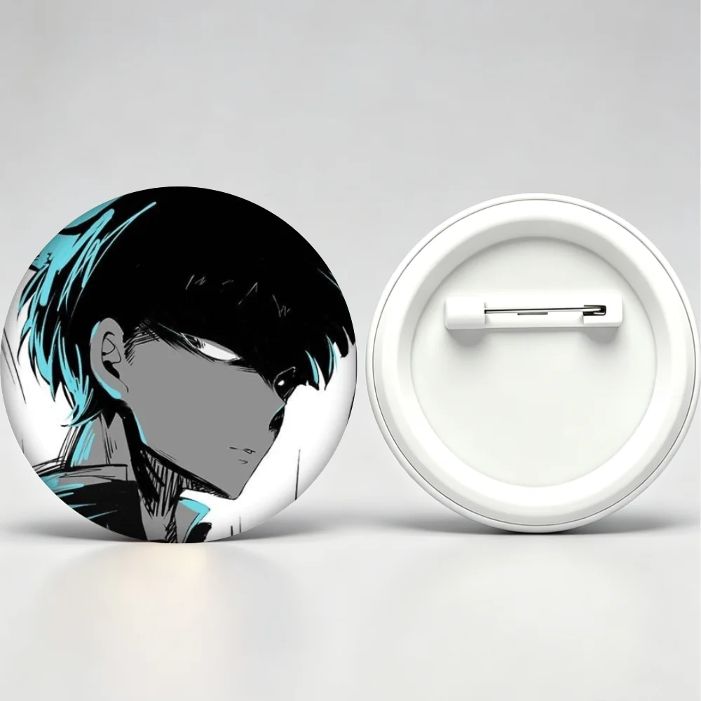 Anime Mob Psycho 100 Pins,Cartoon Figure Shigeo Kageyama Badge,Handmade Brooches,Breastpin for Backpack Clothes Gifts
