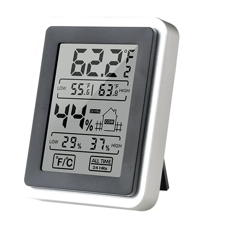 LCD Digital Thermometer Hygrometer Temperature Indoor Convenient Temperature Sensor Humidity Meter Gauge Instruments