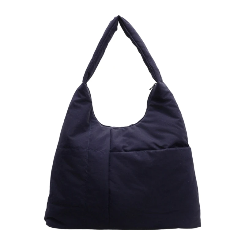 

652F Retro Shoulder Bag Nylon Underarm Purse Spacious Travel Bags For Fashionable And Practical Use In Various Occasion