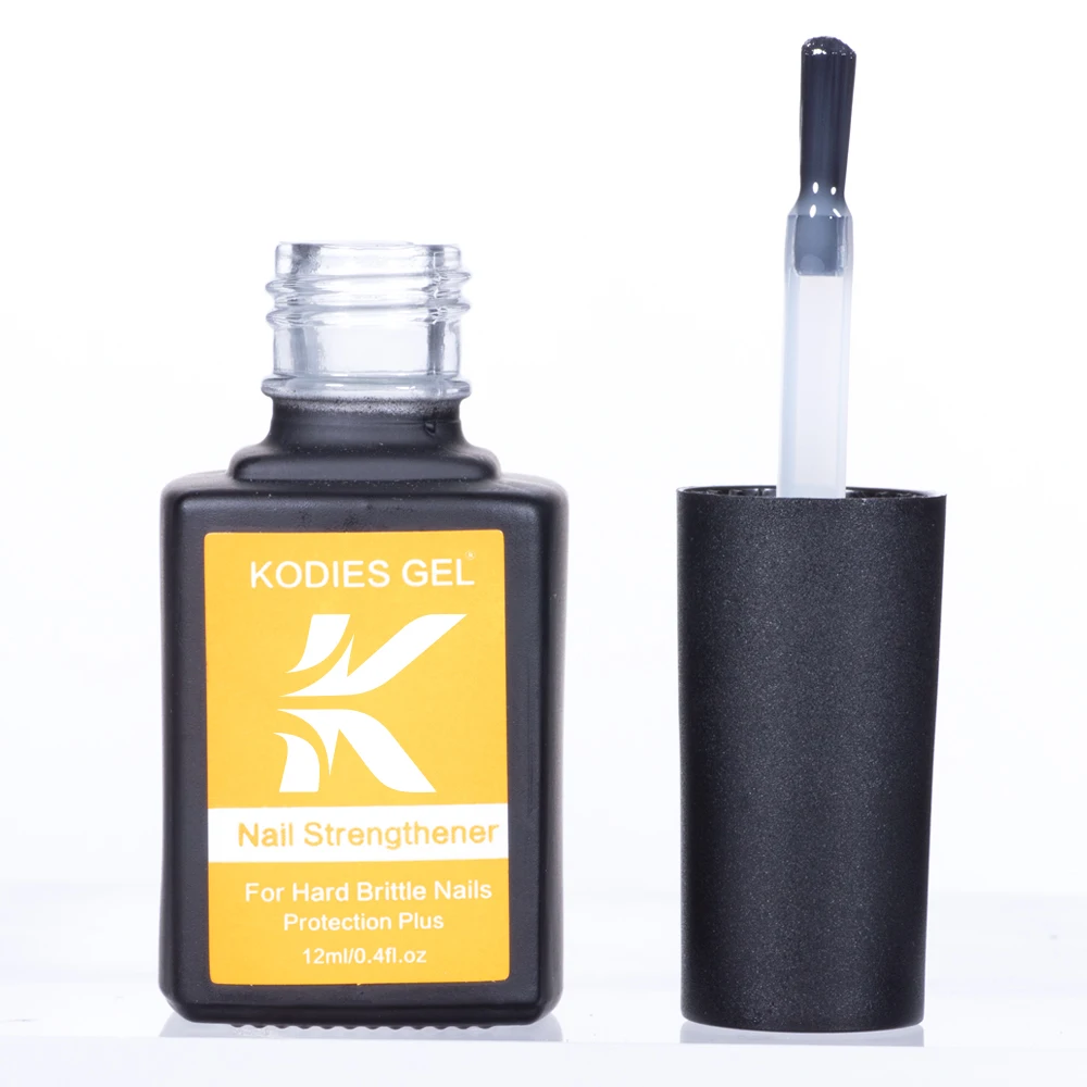 KODIES GEL Rinforzo per unghie 12ML Trattamento professionale per nail art Indurente Smalto normale Revit per unghie sottili Piedi Riparazione Cura