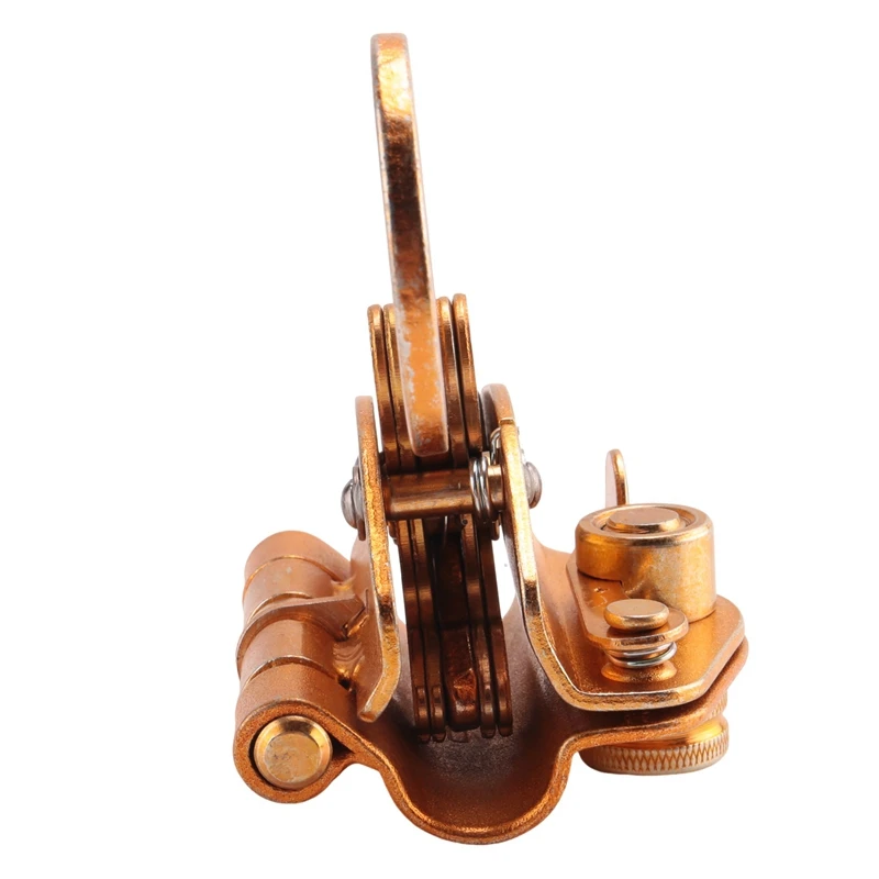 25KN Rock Rock กลางแจ้งปีนต้นไม้ Arborist 1/2 - 5/8 นิ้วเชือกคว้า Ascender Rigger Self-Locking อุปกรณ์ Fall Arrest Kit