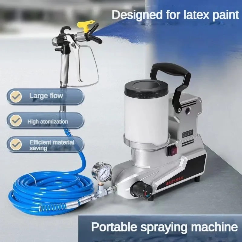 High Pressure Airless Spray Machine Latex Paint Multifunctional New 1200W Airless Paint Sprayer Machine Electric