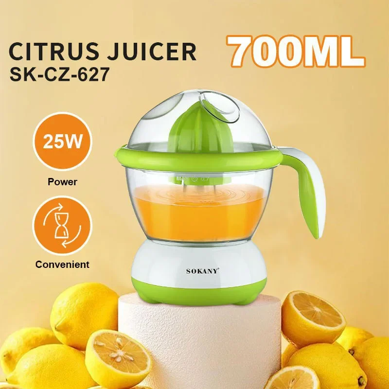 Portable Electric Juicer 700ML Orange Lemon Fruit Blender Mini Household Juice Squeezer Mixer Citrus Juicer for Travel