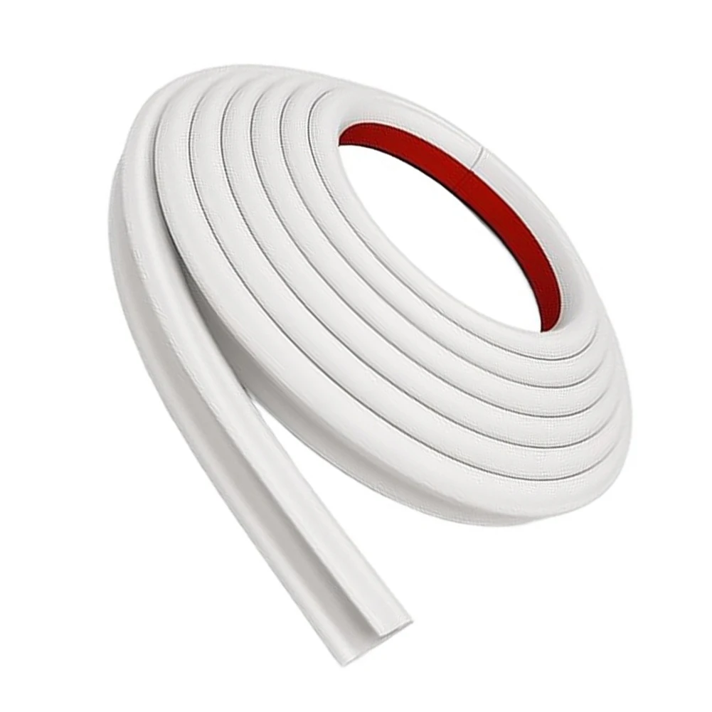 32.8 FT/10M RV Sealing Strips J-Shape Rain Gutter RV Rain Gutter Drip Rail Roof Rain Diverter For RVs Gazebos Accessories