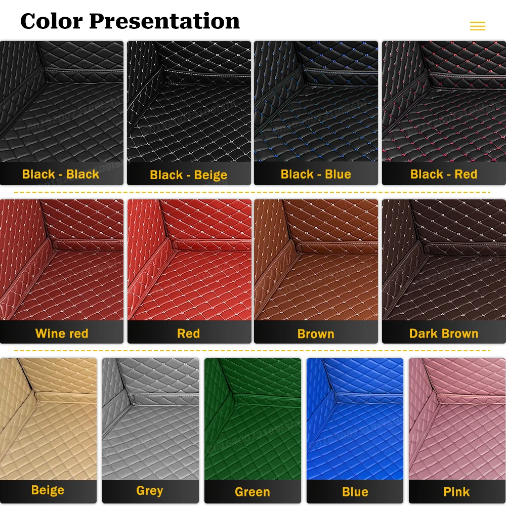 APPDEE Car trunk mat for BMW X3 E83 2005 2006 2007 2008 2009 2010 Cargo Liner Carpet Interior Parts Accessories Cover