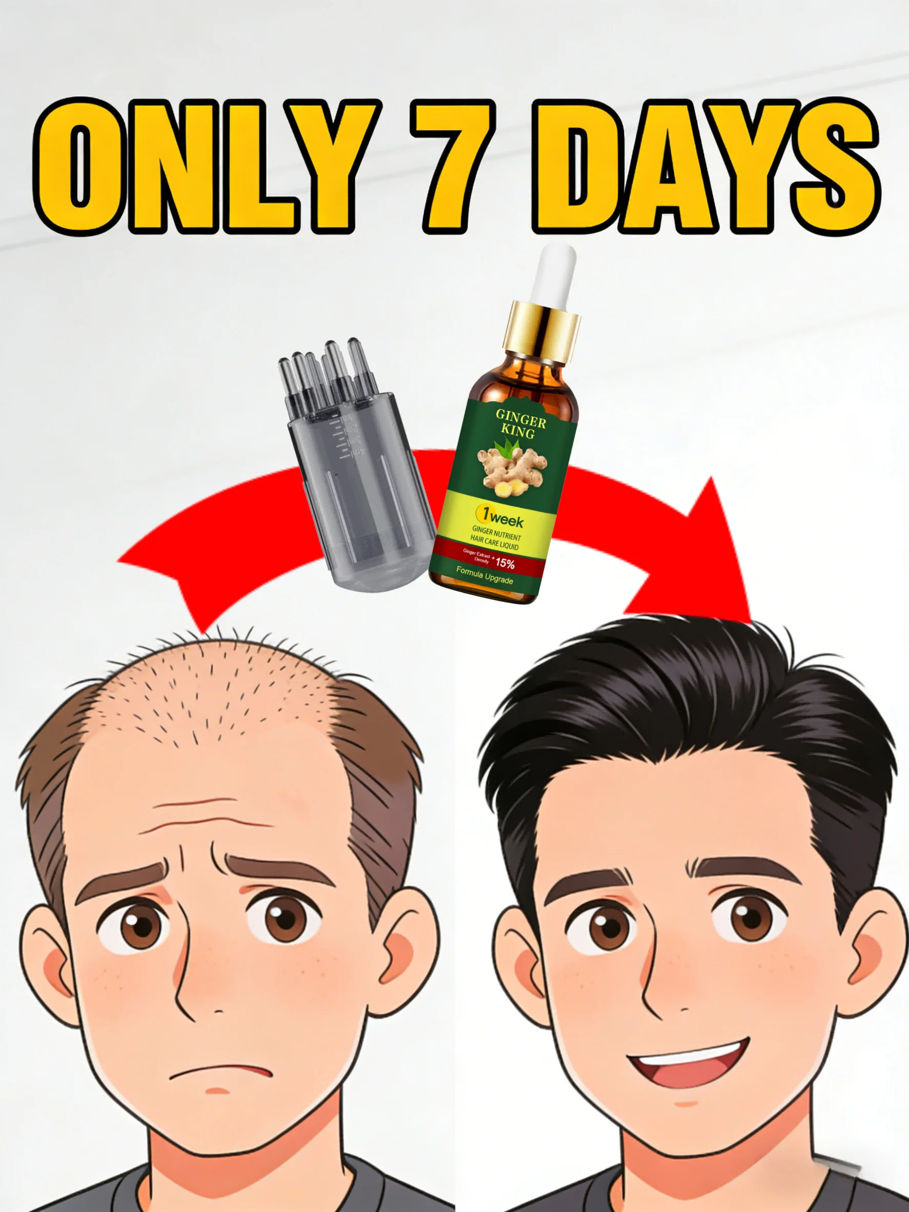 

Никакого больше тонких, темных волос! Зупинити поломку, пухлые редкие пятна и восстанавливает уверенно густые волосы