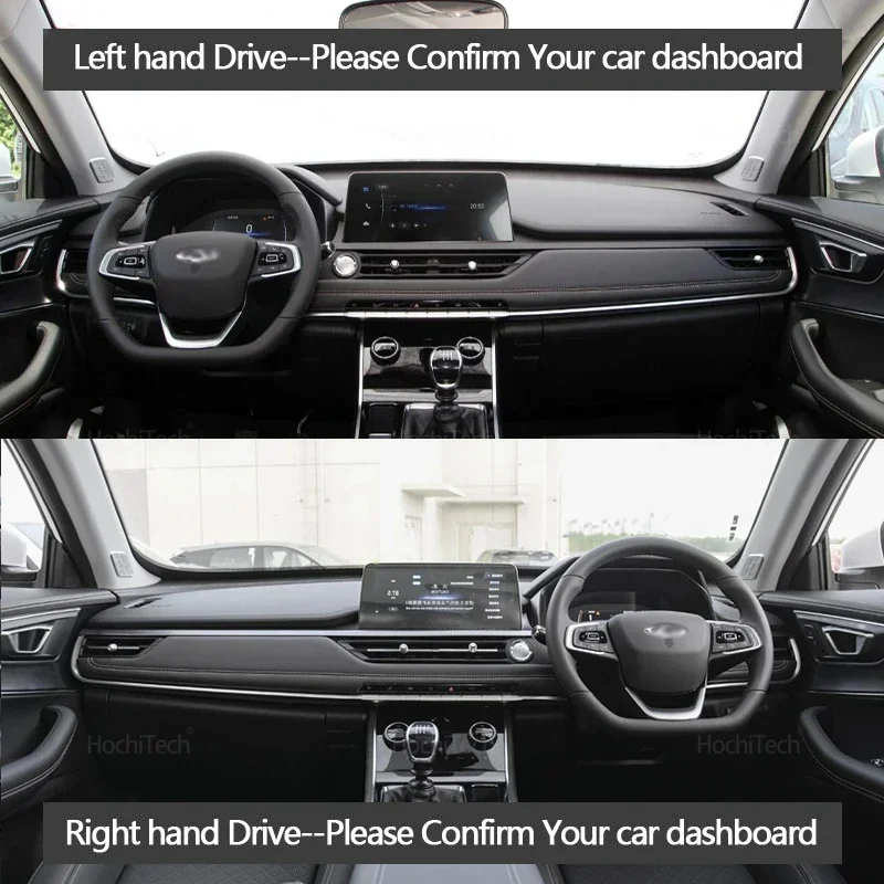 Avoid Light Anti-Slip Anti-dirty Mat Pad Sunshade Dashmat Protect Car Accessories Dashboard Cover for Chery Tiggo 8 2022-2023 view 2