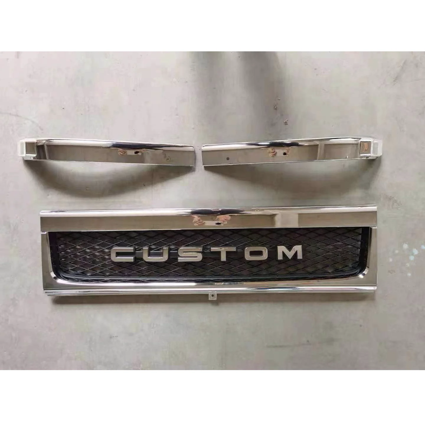 For Mitsubishi fuso canter truck chrome grille wide body