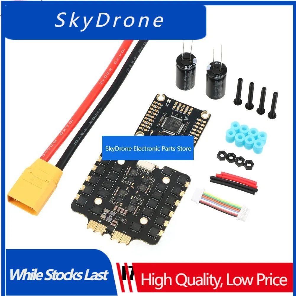SkyDElSoloGood F722 100A 8S FC ESC Stack For 13 Inch FPV Racing  Long Range Flight Controller
