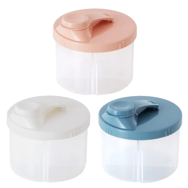 4 Compartments Baby Food Storage Box Newborn Milk Powder Container Formula Dispenser Portable Newborn Baby Things Snacks Cups