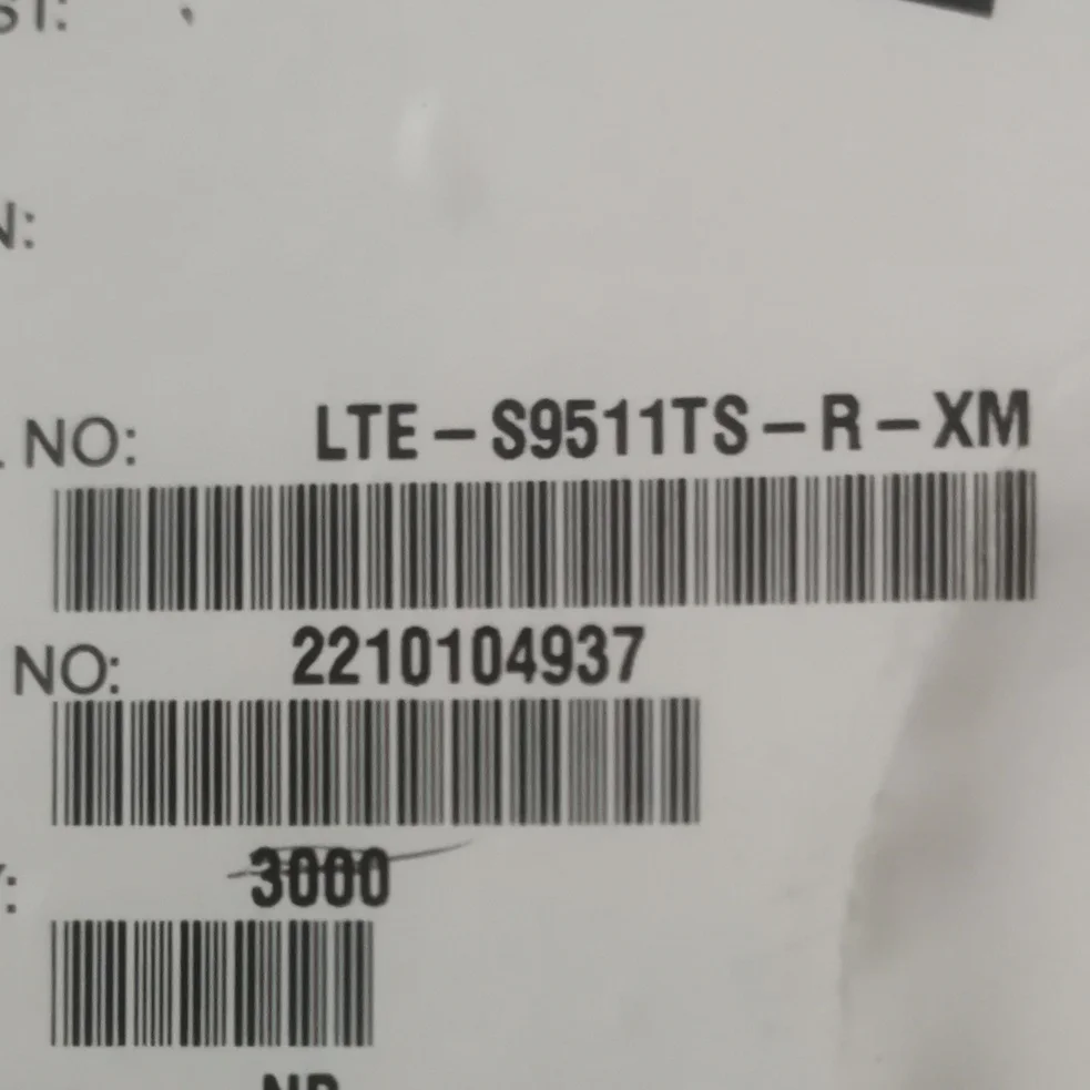 50Pcs/LTE-S9511-R-XM 1206 Side Mount 940nm Convex Lens Infrared Emitting Tube