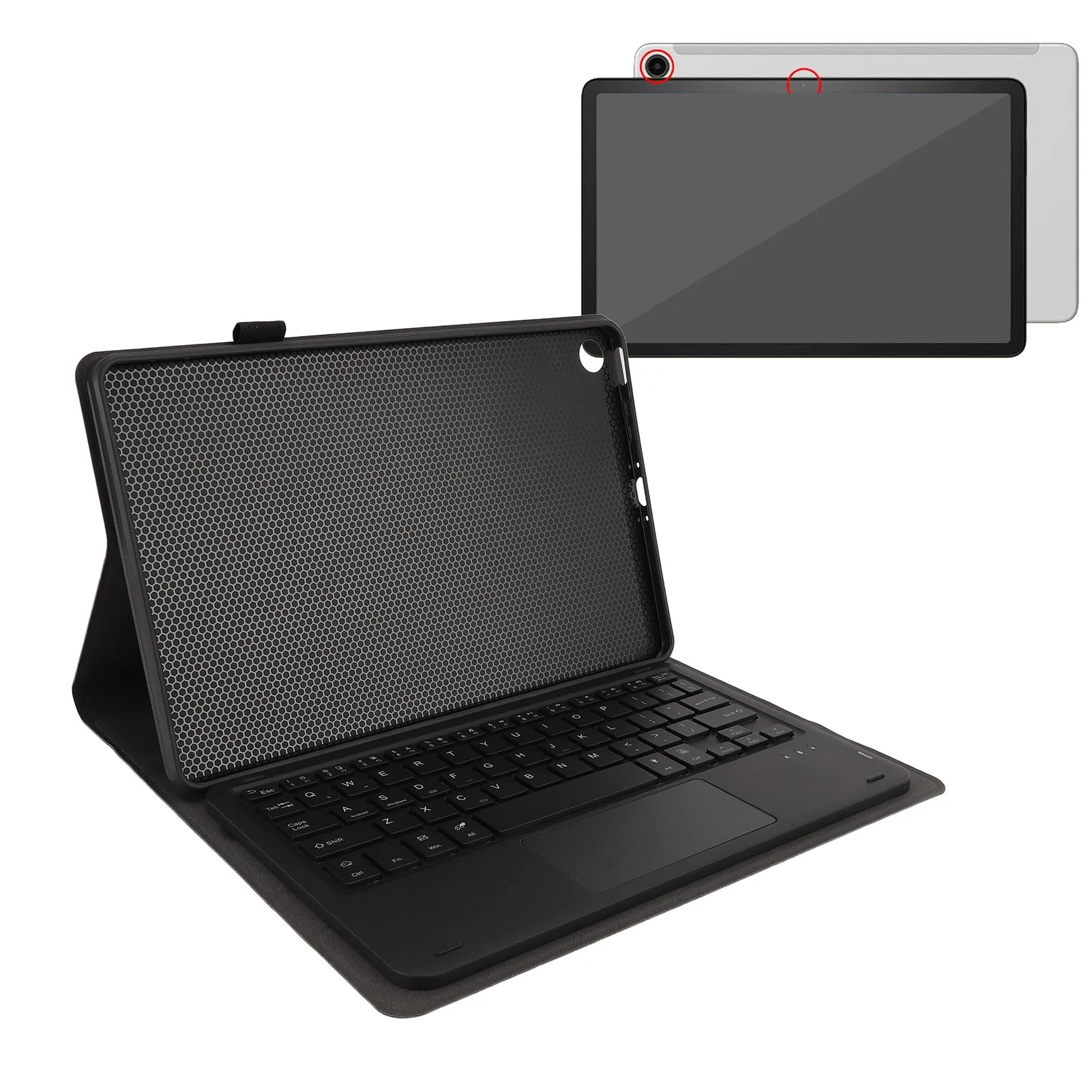 Tablet Keyboard Case Multi Angle Adjustment Wireless Keyboard Case High Accuracy Control Accurate Opening for Fire Maximum 11
