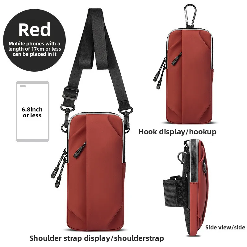 

Fitness Oblique Span Cycling Running Casual Men's and Women's Multifunctional Men's and Women's Mobile Phone Arm Storage Bag