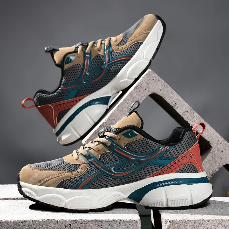 

Men's sports shoes, lightweight carbon plate racing running shoes, winter shock absorption, anti slip, wear-resistant, breathabl