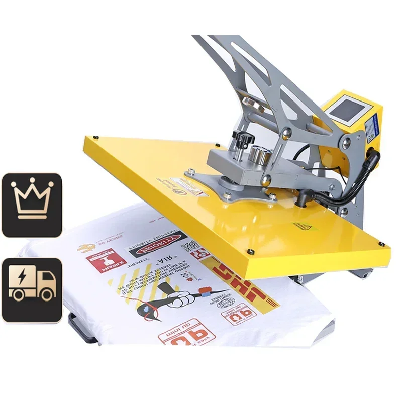 

Hot Sale 40*60cm Flat Hot Stamping Machine Hot Stamper TR-shirt Clothes Pressing Machine Heat Transfer Equipment