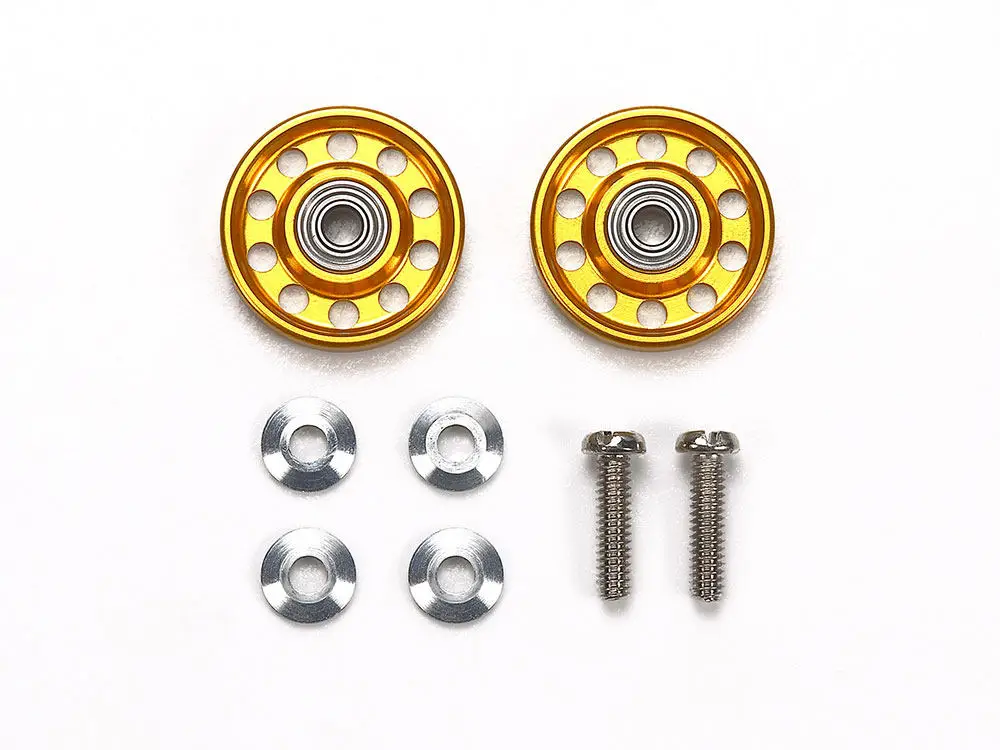Bearing Guide Wheel TAMIYA four-wheel Drive Car Accessories Limit Gold 10 Holes 13mm Lightweight 95704
