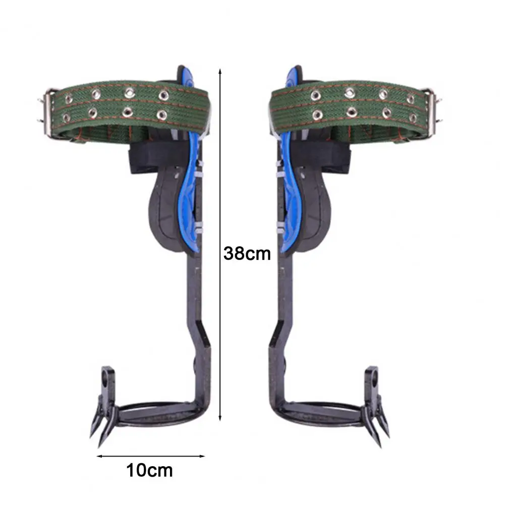 Tree Climbing Tool Climbing Spikes for Trees Steel Tree Climbing Spurs Gaffs Kit for Tree Work High-temperature Hardened Spikes