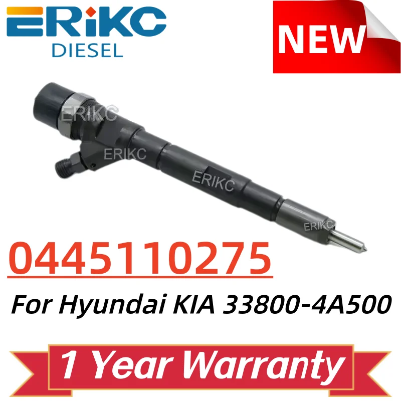 0 445 110 275 Fuel Injector Assembly 33800-4A500 Injection 0445110275 For Hyundai Starex H1 I800 Iload for KIA Sorento 2.5 VGT