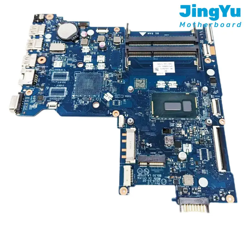 For HP 15-AC 15-AY 250 G5 Laptop Motherboard LA-D703P Mainboard with I3-5005U I5-5200U CPU UMA DDR3L