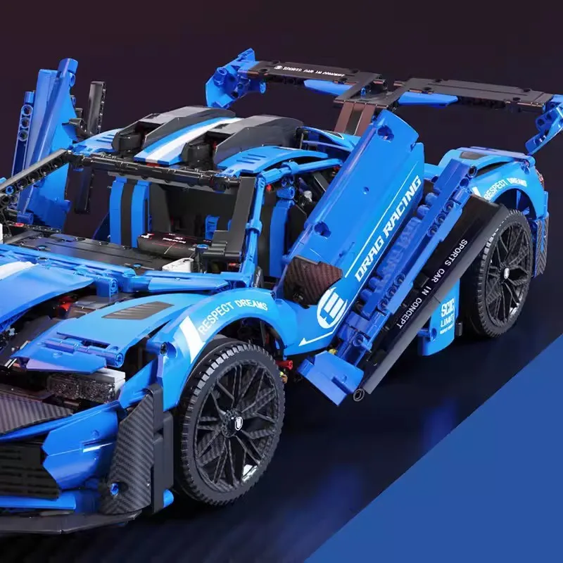 

MOC Technical 1:8 Concept Supercar 88016 GT Model Building Block Bricks Puzzle Assembly DIY Toy Christmas Gift Kids