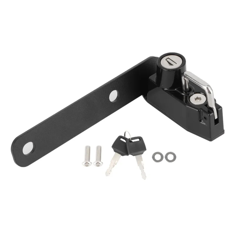 

Motorcycle Helmet Lock AntiTheft Security Parts Fit For Kawasaki Ninja 250/400 2018up