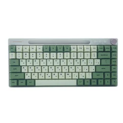 Matcha keycaps OEM high in Japanese, Korean, English, Russian, PBT material, heat sublimation suitable for mechanical keyboards