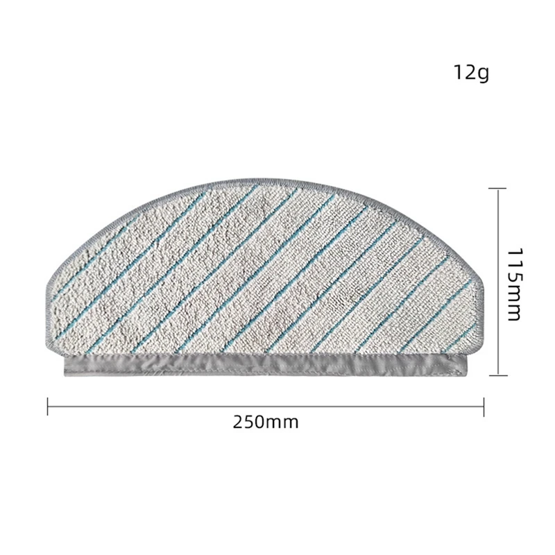 For ECOVACS DEEBOT T10 PLUS Robot Vacuum Cleaner Parts Accessories Hepa Filter Mop Rag Replacement image 6