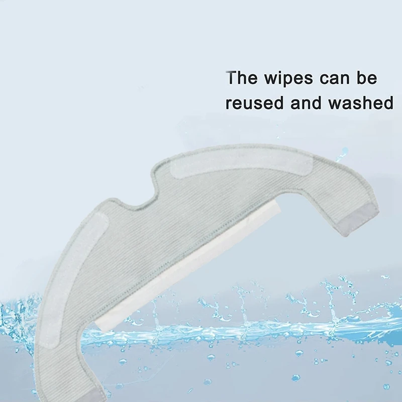 The New Mop Cloths For Dreame D10s Plus Robot Vacuum Cleaner Replaceable Washable Cleaning Rag