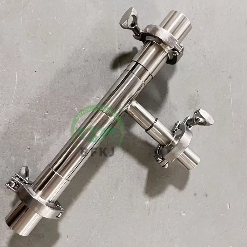 Sanitary Clamp SS304/316L Venturi Injector Jet Aerator for Farm Water Treatment