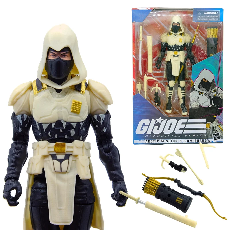 Hasbro 6Inches Gijoe Star Wars Storm Shadow Moveable Commander Snake Eyes Action Figures Collectible Model Doll Kids Toys Gift