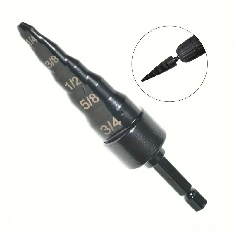 For Hex Shank Electric Drill Bit Flaring Tools Copper Tube Expander Air Conditioner Copper Pipe Swaging Tools