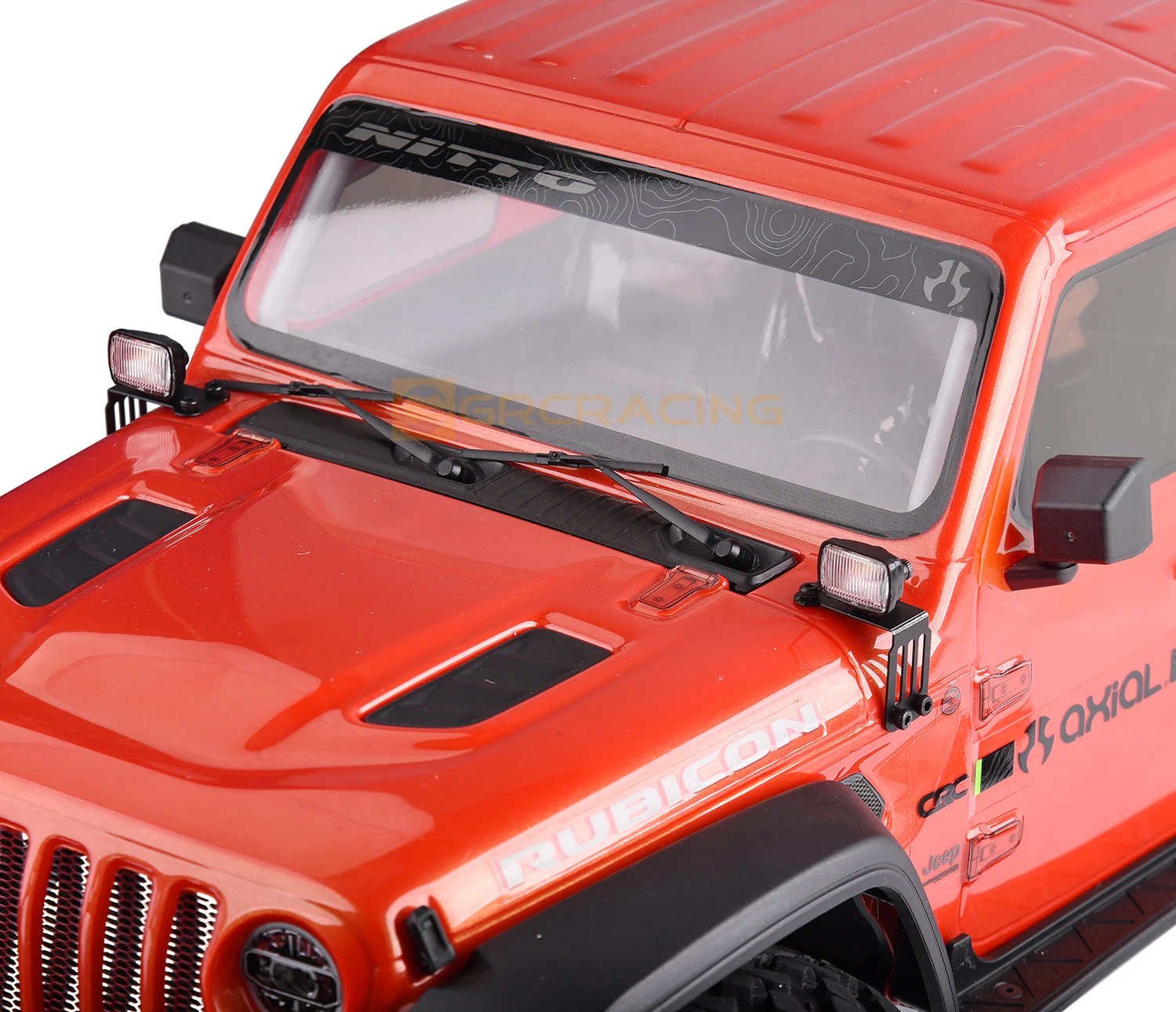 Grc 15mm Quadratische Led-leuchten Scheinwerfer Suchscheinwerfer Rücklicht Für 1/10 Rc Auto Trx4 Defender Bronco Trx6 Axial Scx10 D90 d110 G157nw – Detail 20