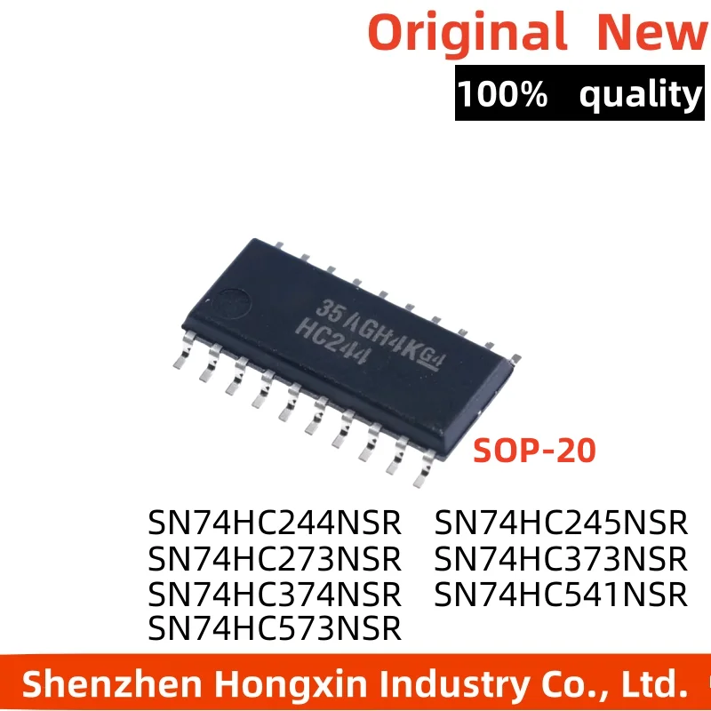 

5pcs new SN 74HC 244 245 273 373 374 541 573 NSR SMT SOP-20 Three State Output Eight Buffer and Line Driver