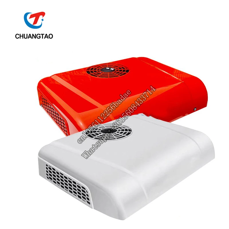 

China Manufacture New Designed Rooftop 12/24v air Conditioner Parking Cooler for cars