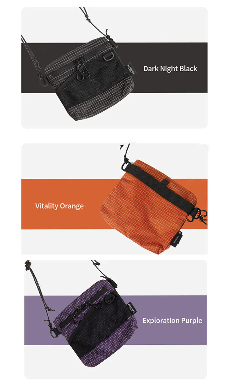 Outdoor-Reisetasche mit Einzelschultergurt, Erhältlich in 6 Farben, Kann Diagonal Getragen Werden, Leichtgewichtig, zur Aufbewahrung Kleiner Gegenstände – Detail 5