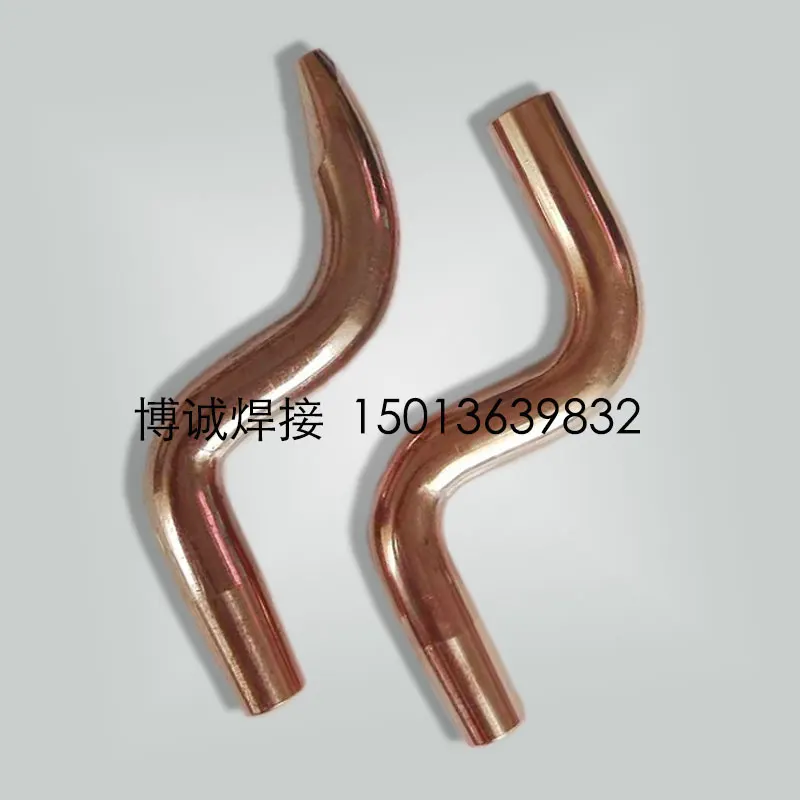 Spot welding machine electrode head Spot welding head large/medium/small S type 16*50*80 chrome zirconium copper bent electrode