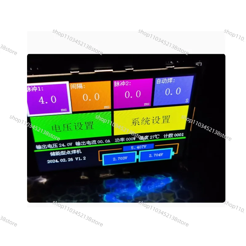 

Сварочное оборудование для литиевых батарей, аппарат для точечной сварки, 20 А, плата управления, поддержка конденсаторов Фарада 2 серии, точечные сварки