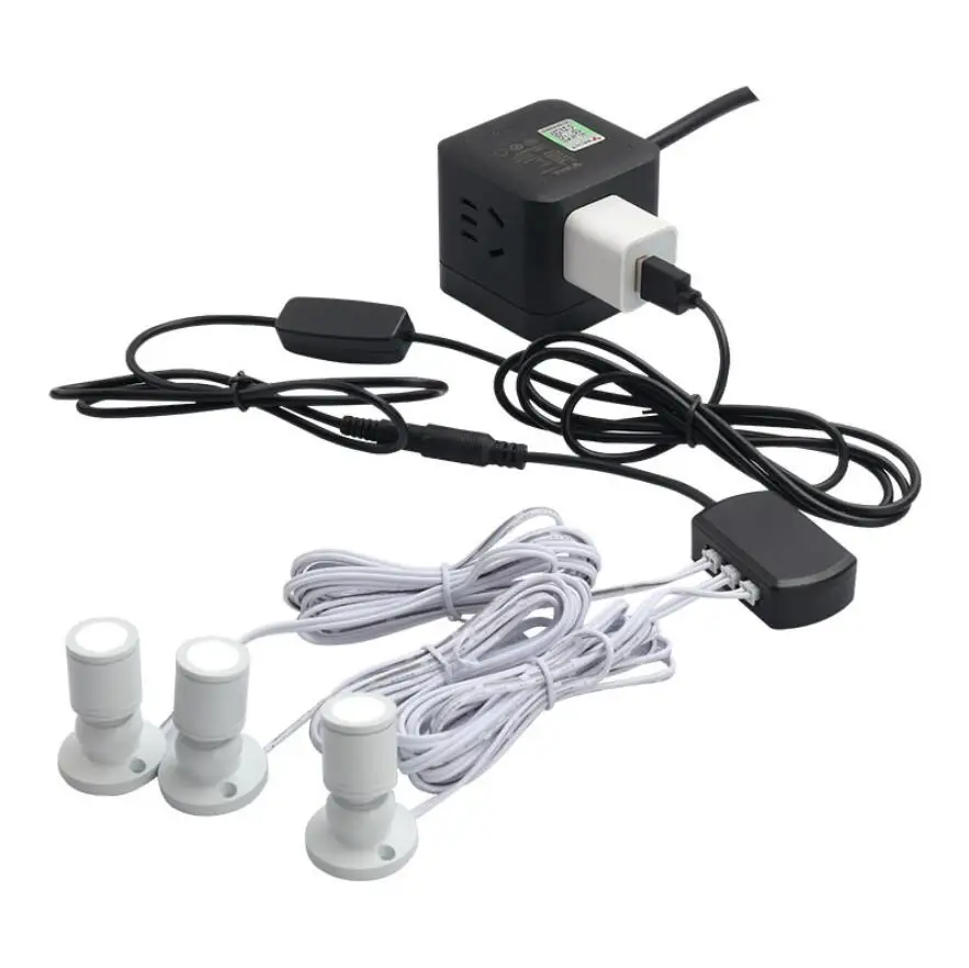 Imagem -05 - Pode Ser Escurecido Usb 5v 1w Mini Conduziu a Luz do Ponto Lâmpada Cabo Longo para o Modelo Display Balcão Armário de Vinho Garagem Kit Exposição Prateleira