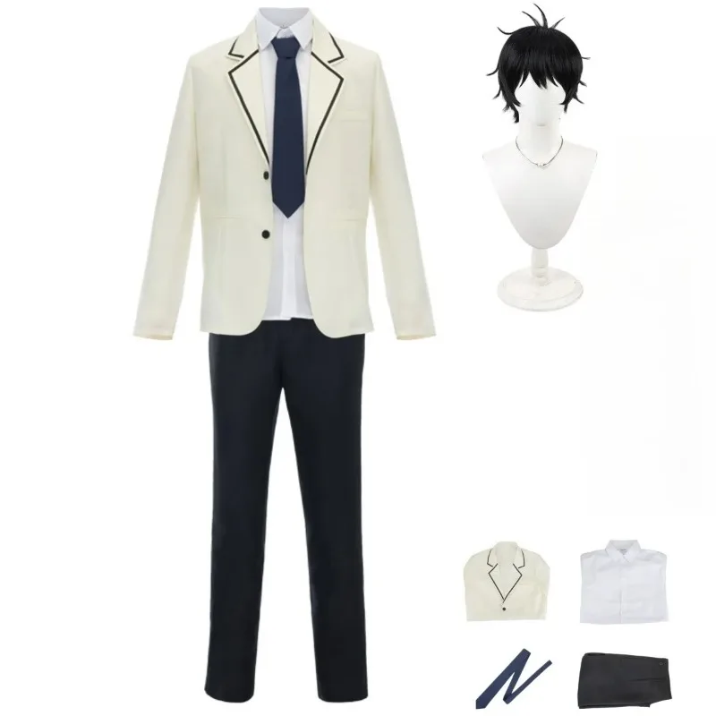 

Anime Yamabuki Arisu Cosplay Costume Japan Korea School Uniform Coat Shirt Pants Wig Suit Men Halloween Carnival Party Outfit