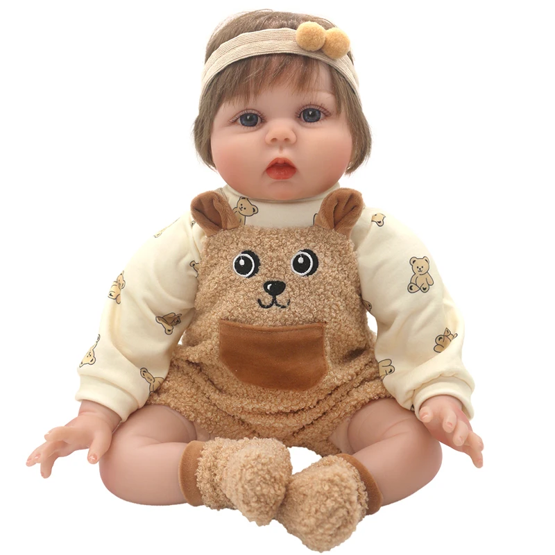 55cm Toys Wears Dress Sets 22 Inch Reborn Baby Doll Clothes