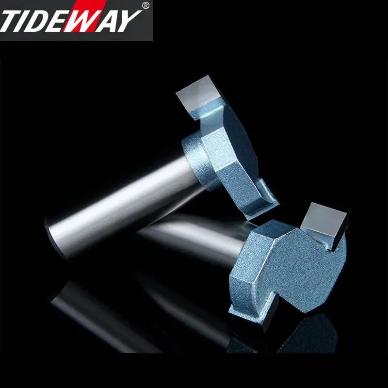 Tideway 산업용 등급 T형 슬롯 밀링 커터, T형 목공 라우터 비트, 트리밍 머신, 조각 보링 도구