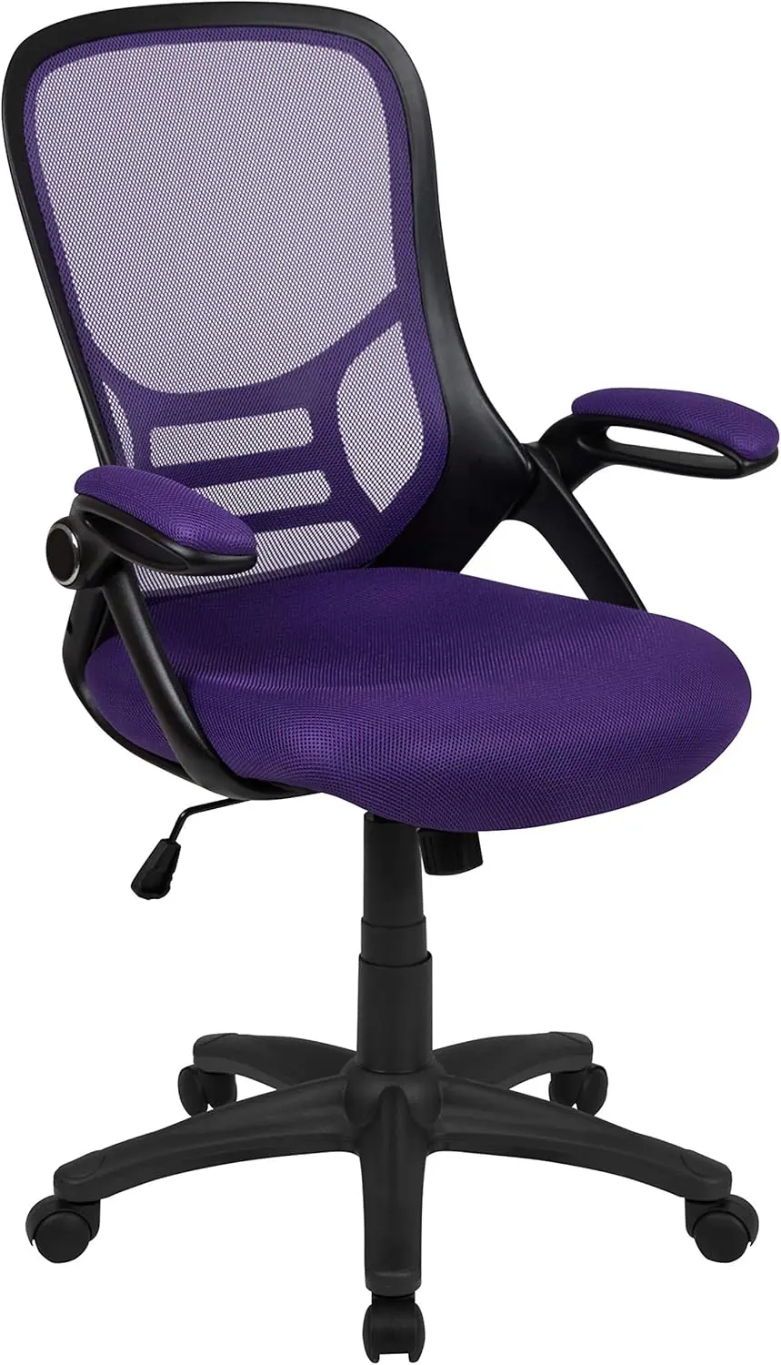 

Porter High-Back Swivel Office Chair with Adjustable Lumbar Support and Seat Height, Ergonomic Mesh Desk Chair