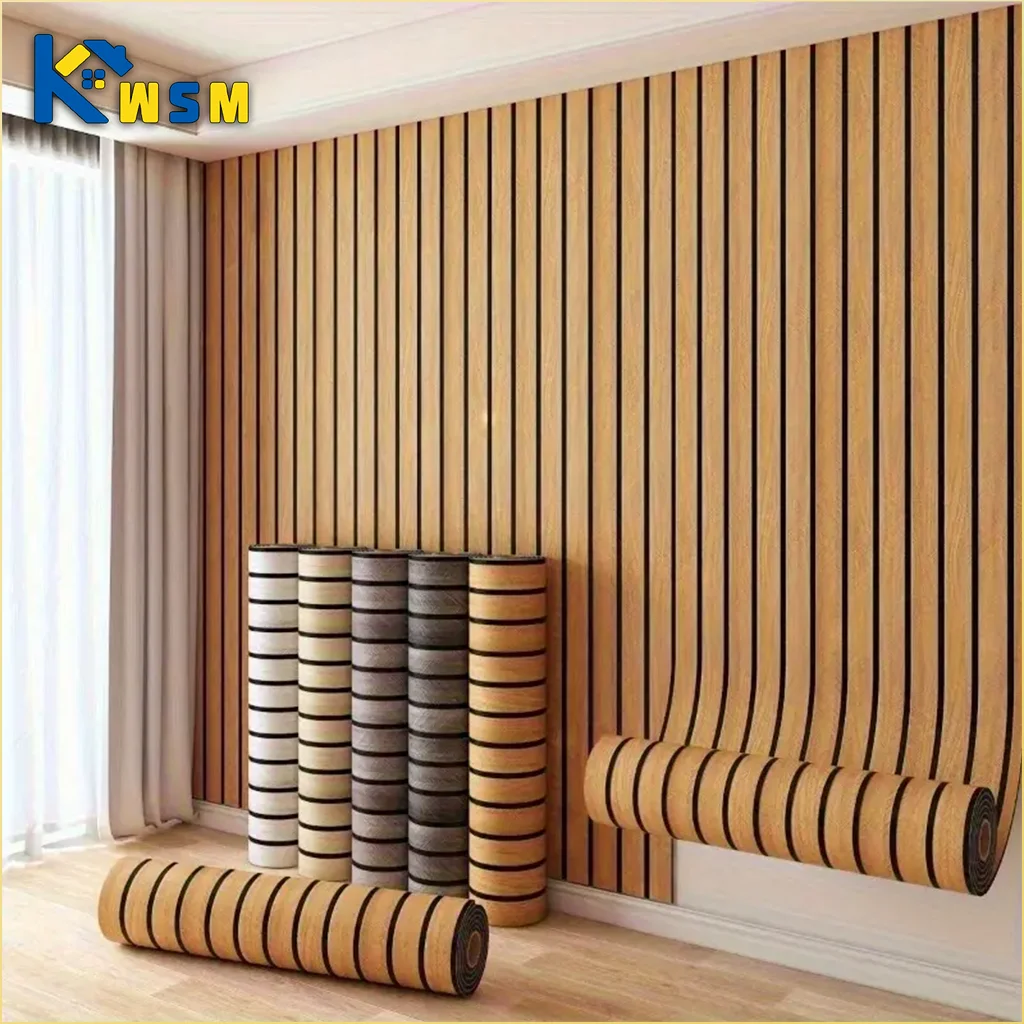 

1Roll Faux Grid Wall Sticker Self Adhesive Waterproof PVC Wallpaper for Bedroom Accent Wall TV Background Home Decoration