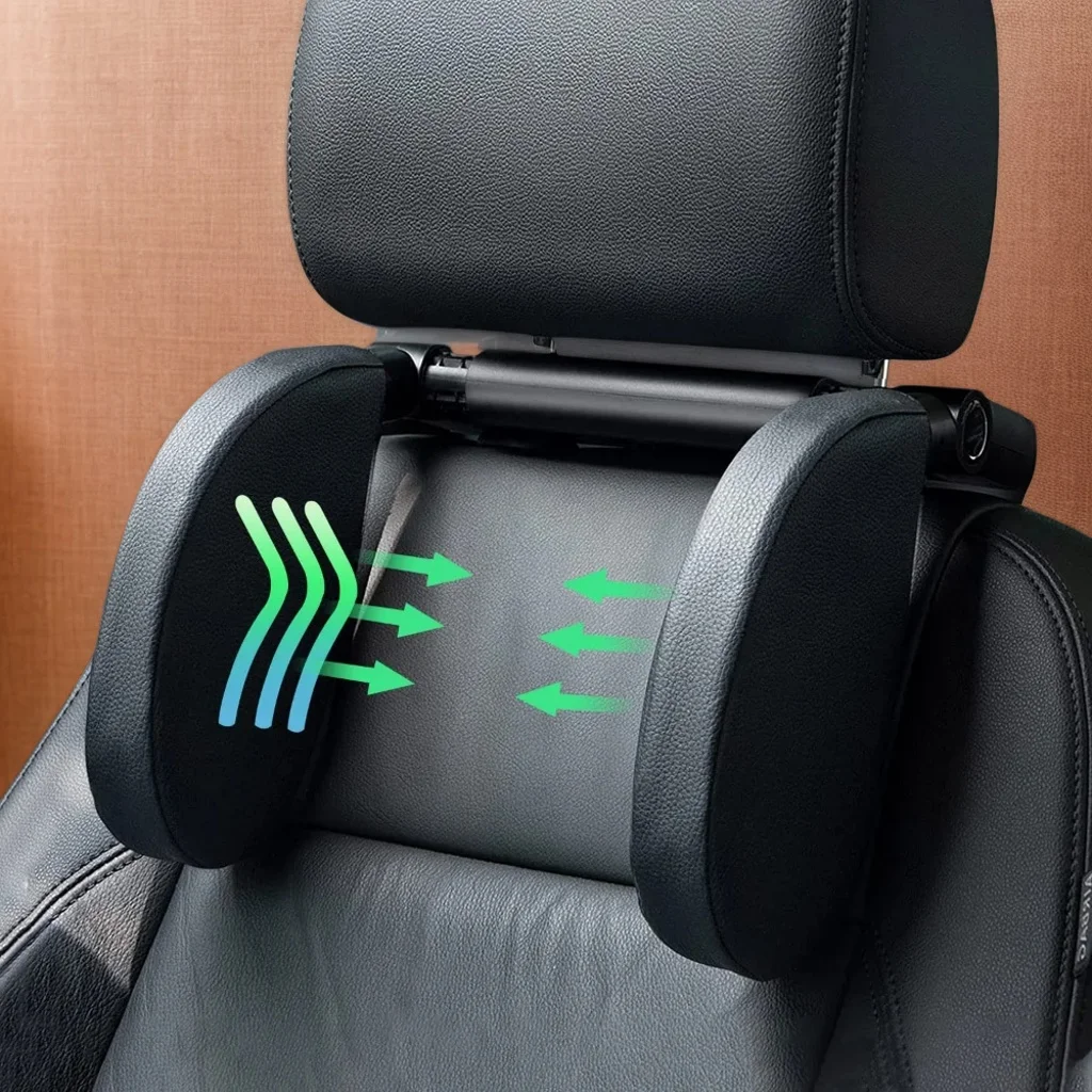 

Car Headrest Pillow – Adjustable Neck & Head Support Cushion for Car Seats, Travel & Sleeping