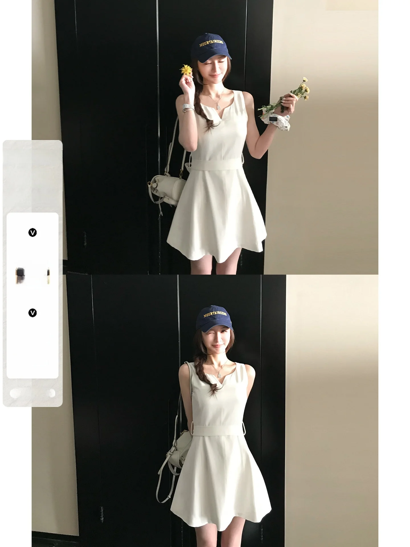 

Легкое платье Ele V-Ne Svel Dr из ацетатного шелка и шерсти для женщин, драпированное, для повседневной носки, в стиле Commute Casual.