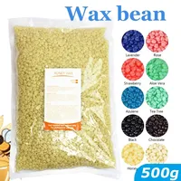 50g/200g/500g Hard Wax Beans for Hair Removal Body European Brazilian Pearl for Wax Warmer Waxing Beans for Wax Heater Machine