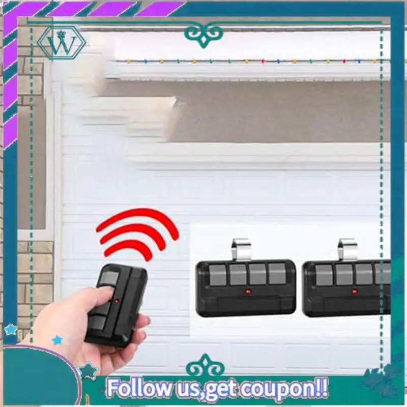 

Upgraded 3Pcs 894LT Door Opener Remote Four Button Door Opener Remote For 972LM/974LM/372LM/374LM,Clone 811LM,61LM Or 361LM