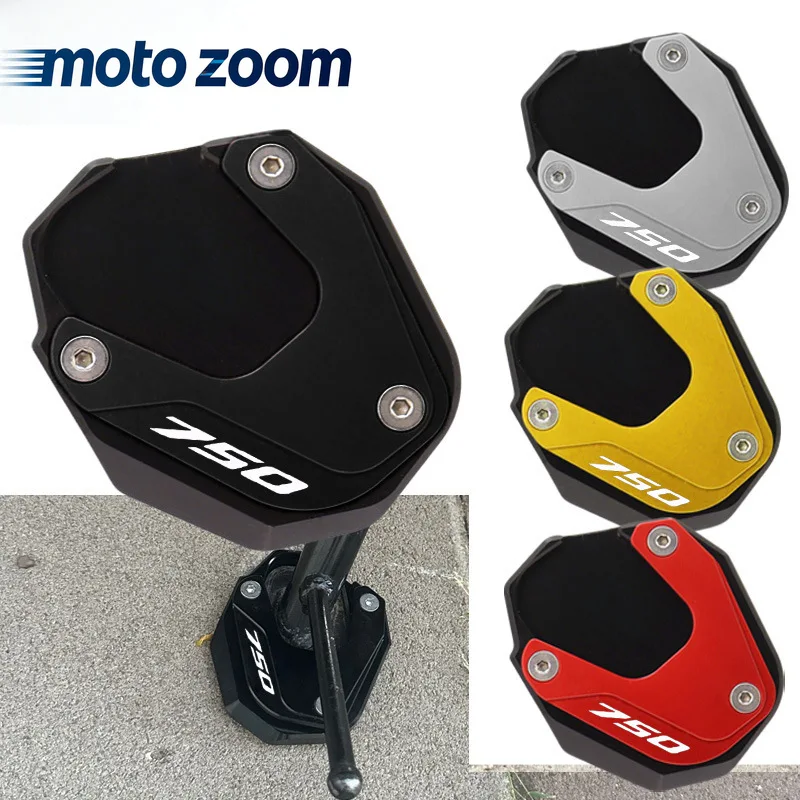 

For HONDA FORZA750 NSS750 XADV750 2021 2022 2023 2024 2025 Motorcycle CNC Kickstand Foot Side Stand Extension Pad Support Plate